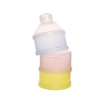 Baby food box layer plastic milk container milk powder dispenser